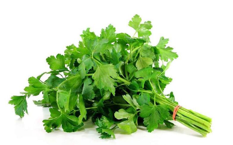 Parsley untuk meningkatkan potensi