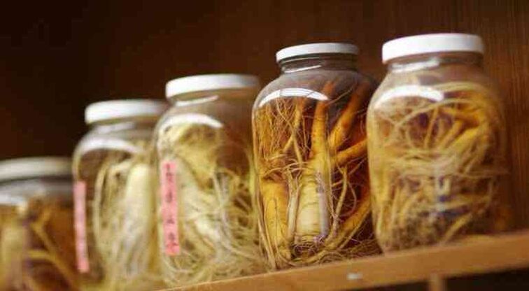 Berwarna ginseng untuk meningkatkan potensi lelaki